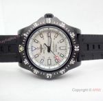 Breitling Superocean Automatic Watch Blacksteel White Dial